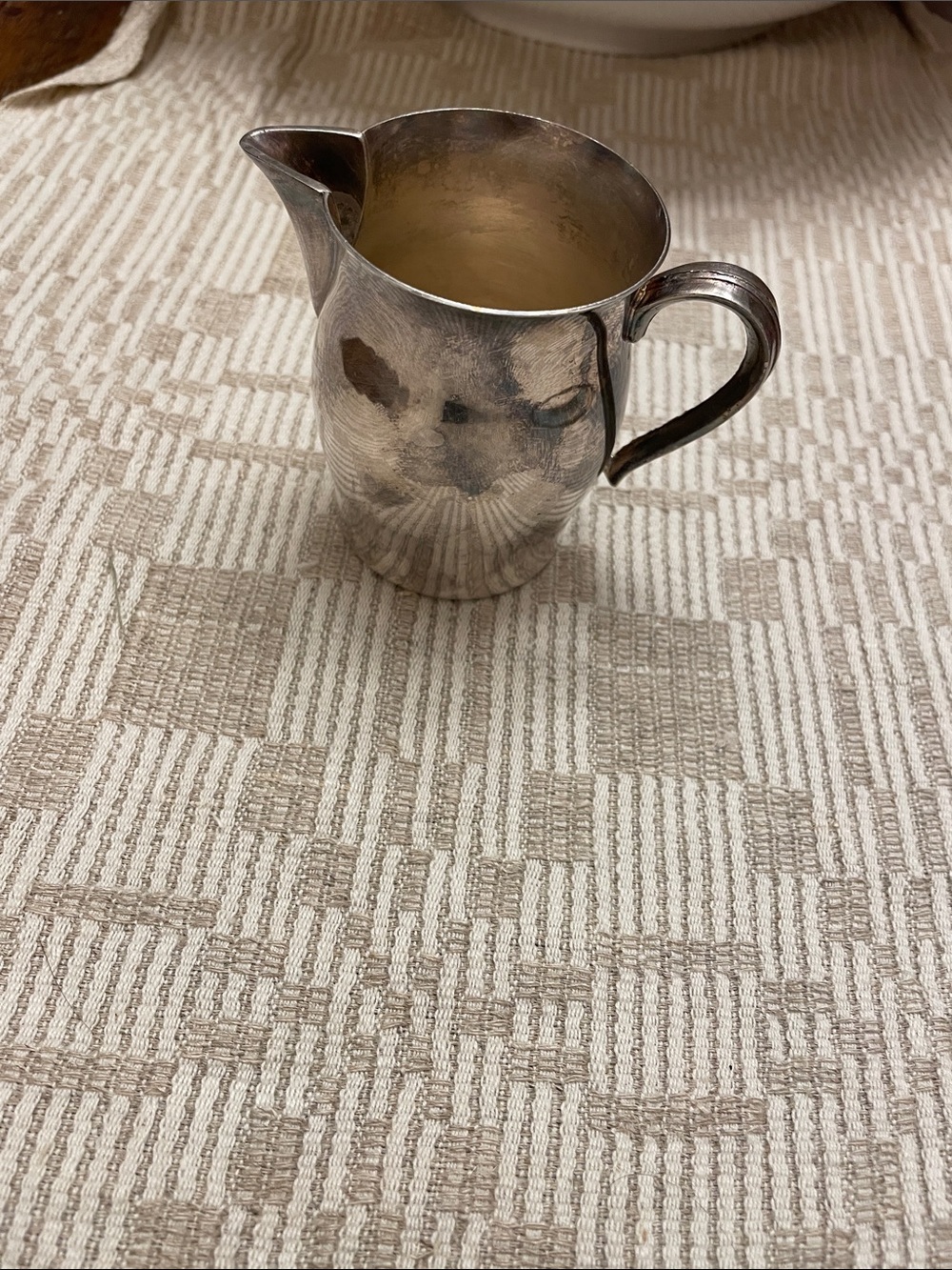 Classic Silver Creamer Pitcher - Polished Serving Jug